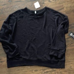 Revelation crew neck with cutouts NWT